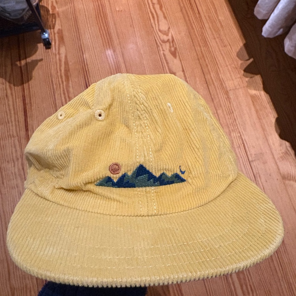 Patagonia Yellow Corduroy Cap